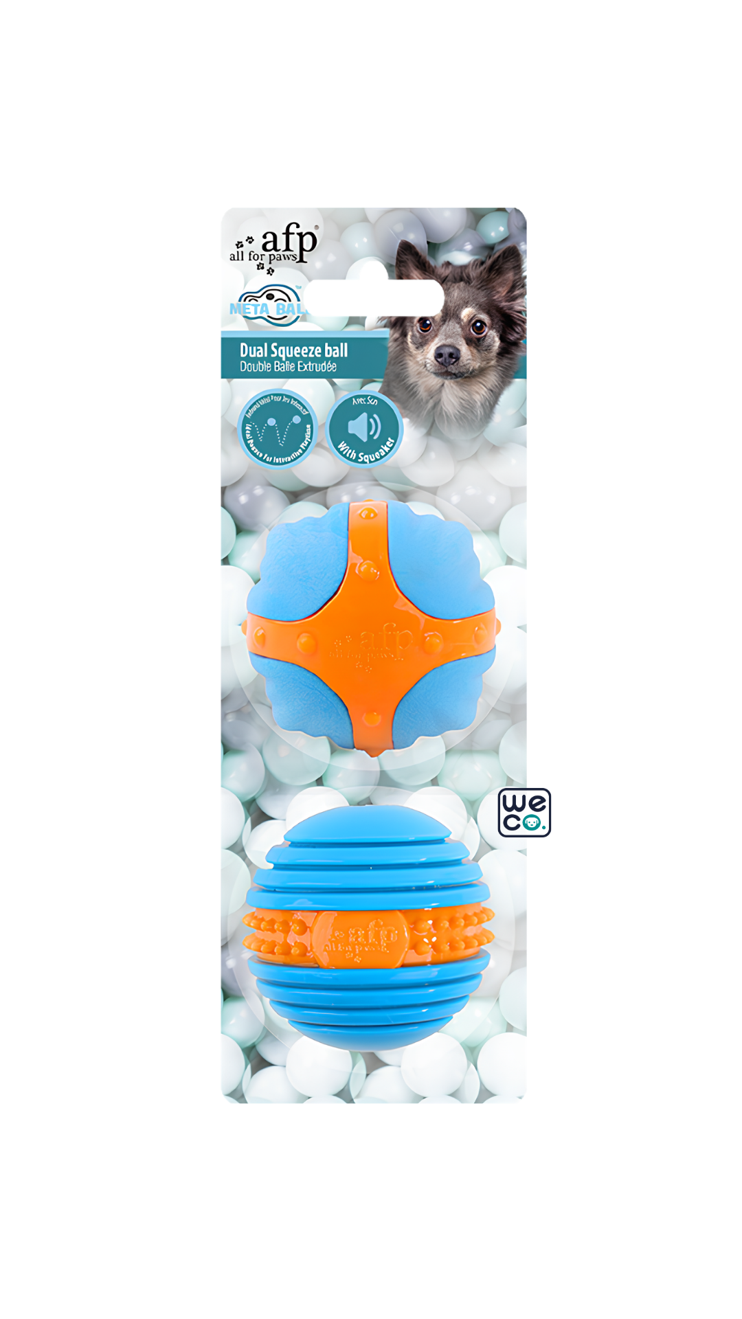 Dual Squeeze Ball afp