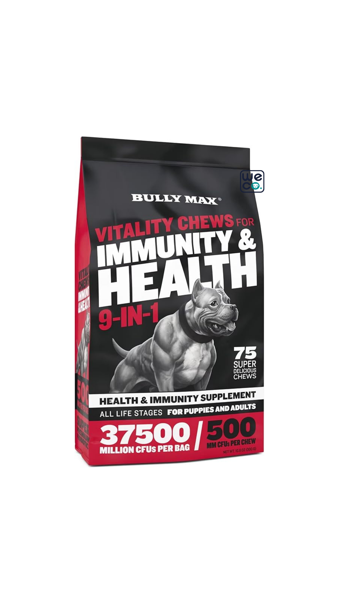 قرص Bully Max مدل Immunity and health (9 in 1)