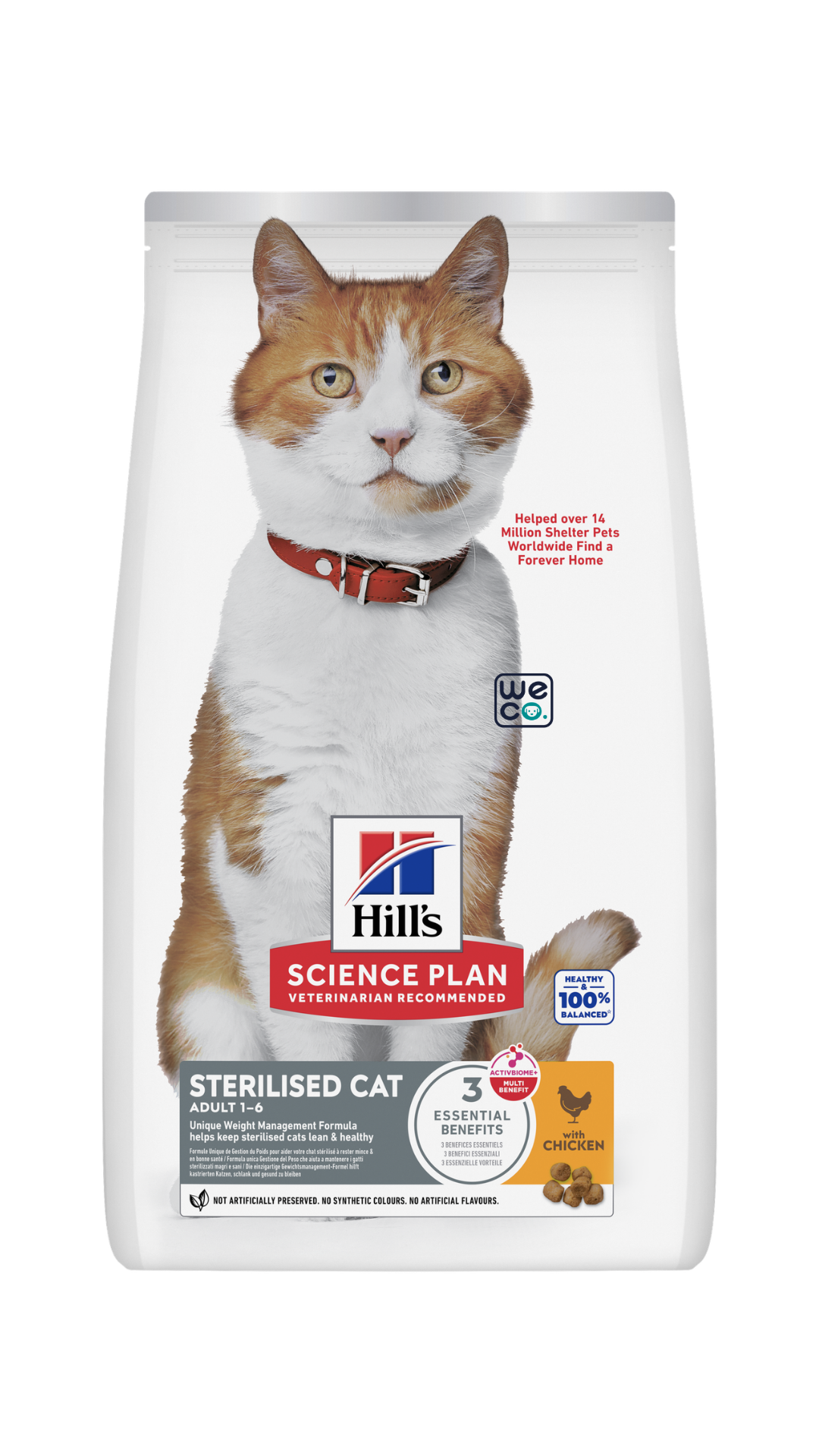 غذای خشک هیلز گربه Hill's Strilised Chicken