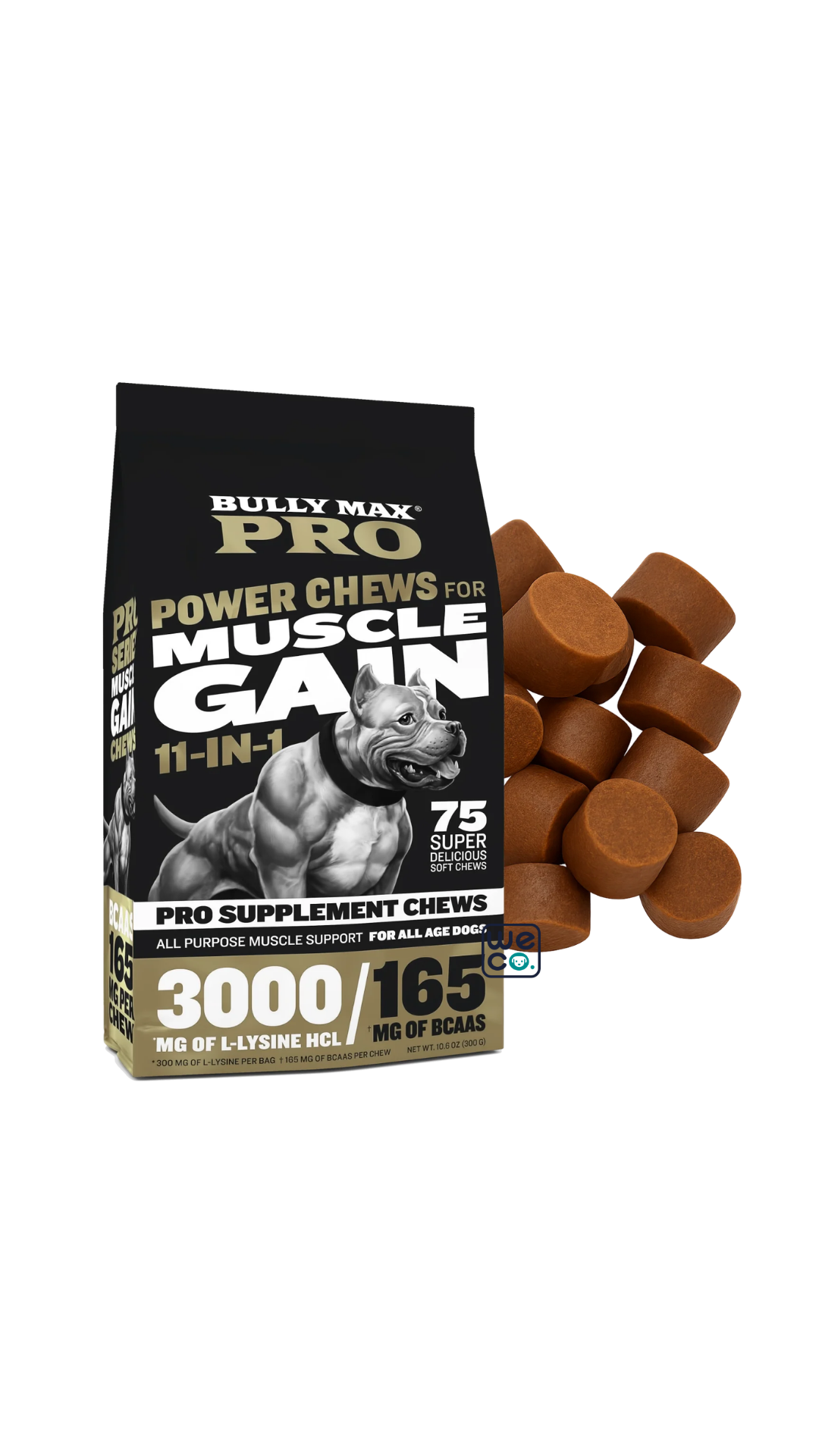 قرص Bully Max مدل Muscle Gain (11in1)