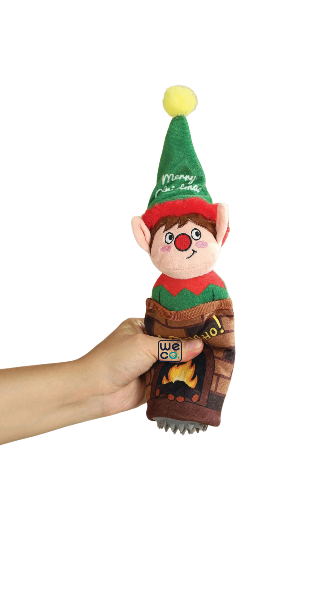 عروسک مخزن دار کريسمس M-pets christmas snack attack elf