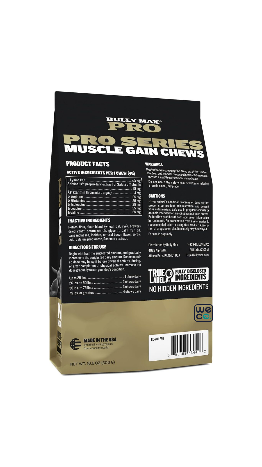 قرص Bully Max مدل Muscle Gain (11in1)