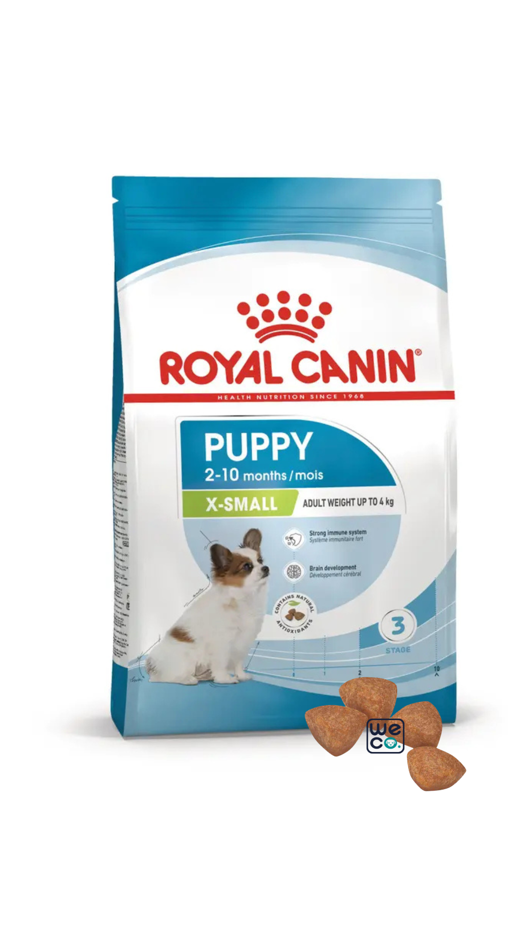 غذاي سگ رويال کنين Xsmall Puppy royal canine