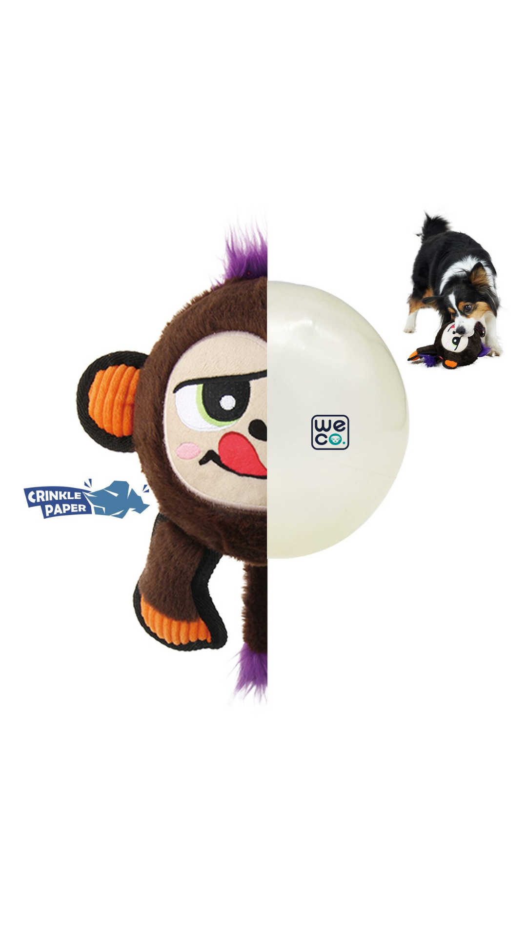عروسک Jumball Brown Monkeyl