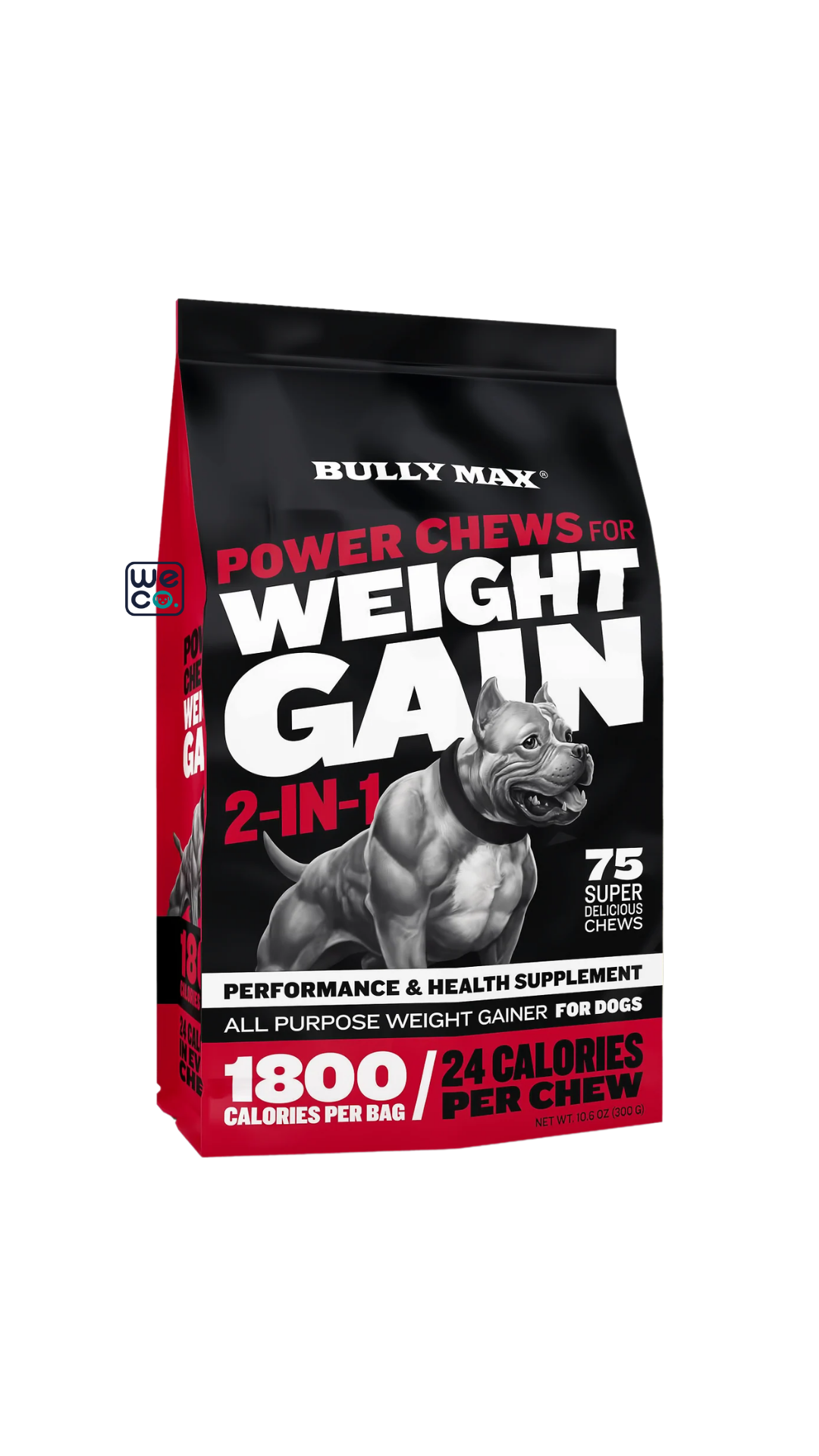 قرص Bully Max مدل Weight Gain (2in1)