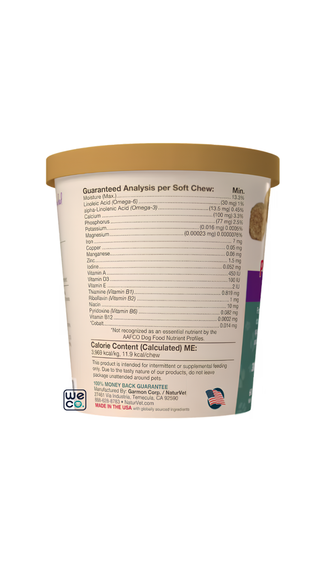 chew ويتا پت VitaPet Adult NaturVet قوطي 60 عددي