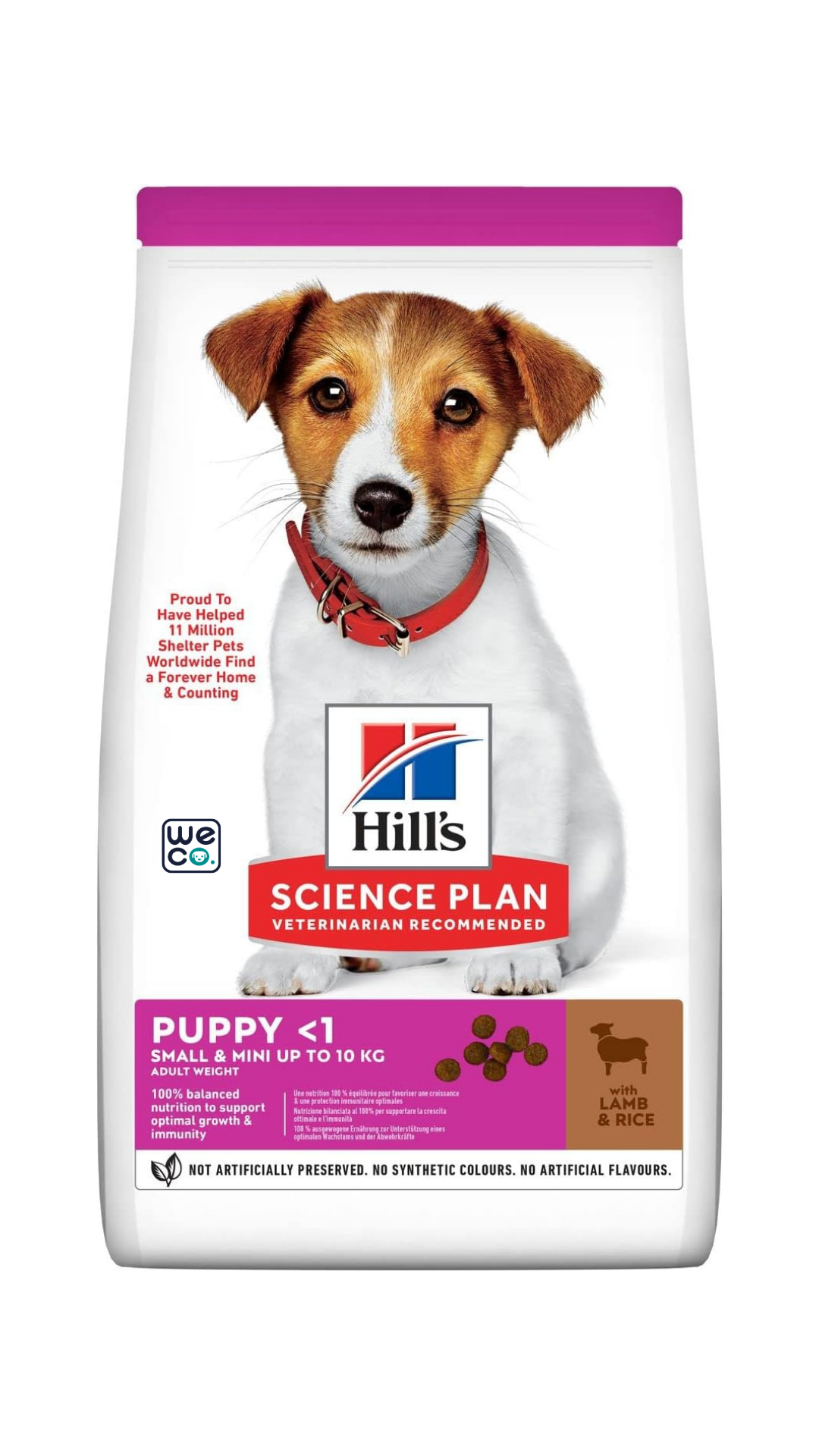 غذای خشک  هیلز سگPuppy Small & mini Lamb Hill's