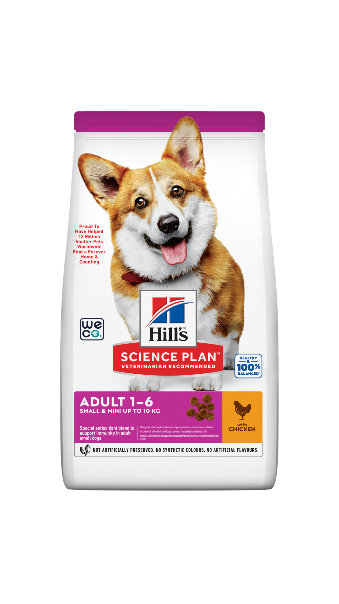 غذای خشک هیلز طعم مرغ سگ Hill's Small & mini Chicken
