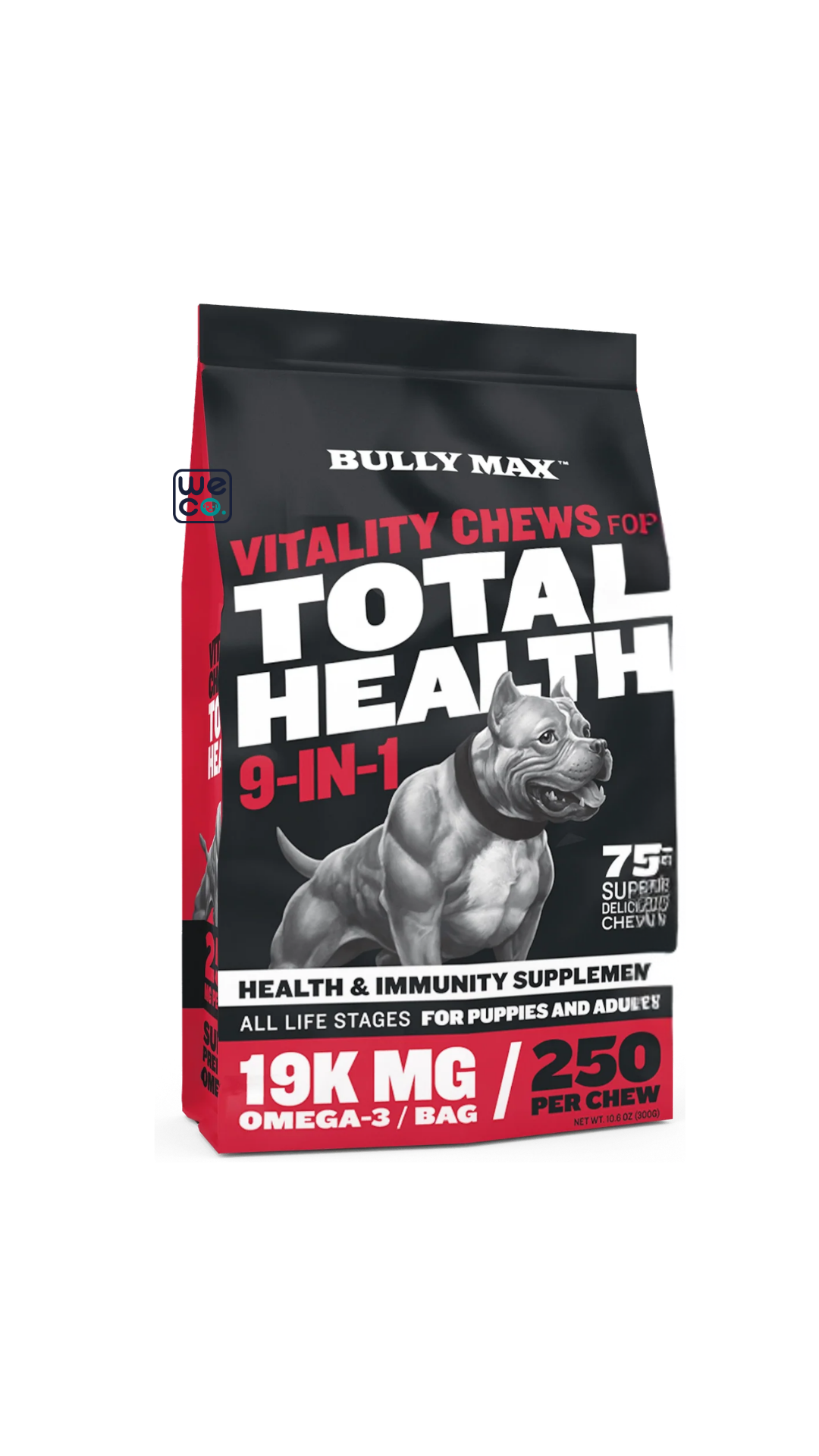 قرص Bully Max مدل Total health (9 in 1)