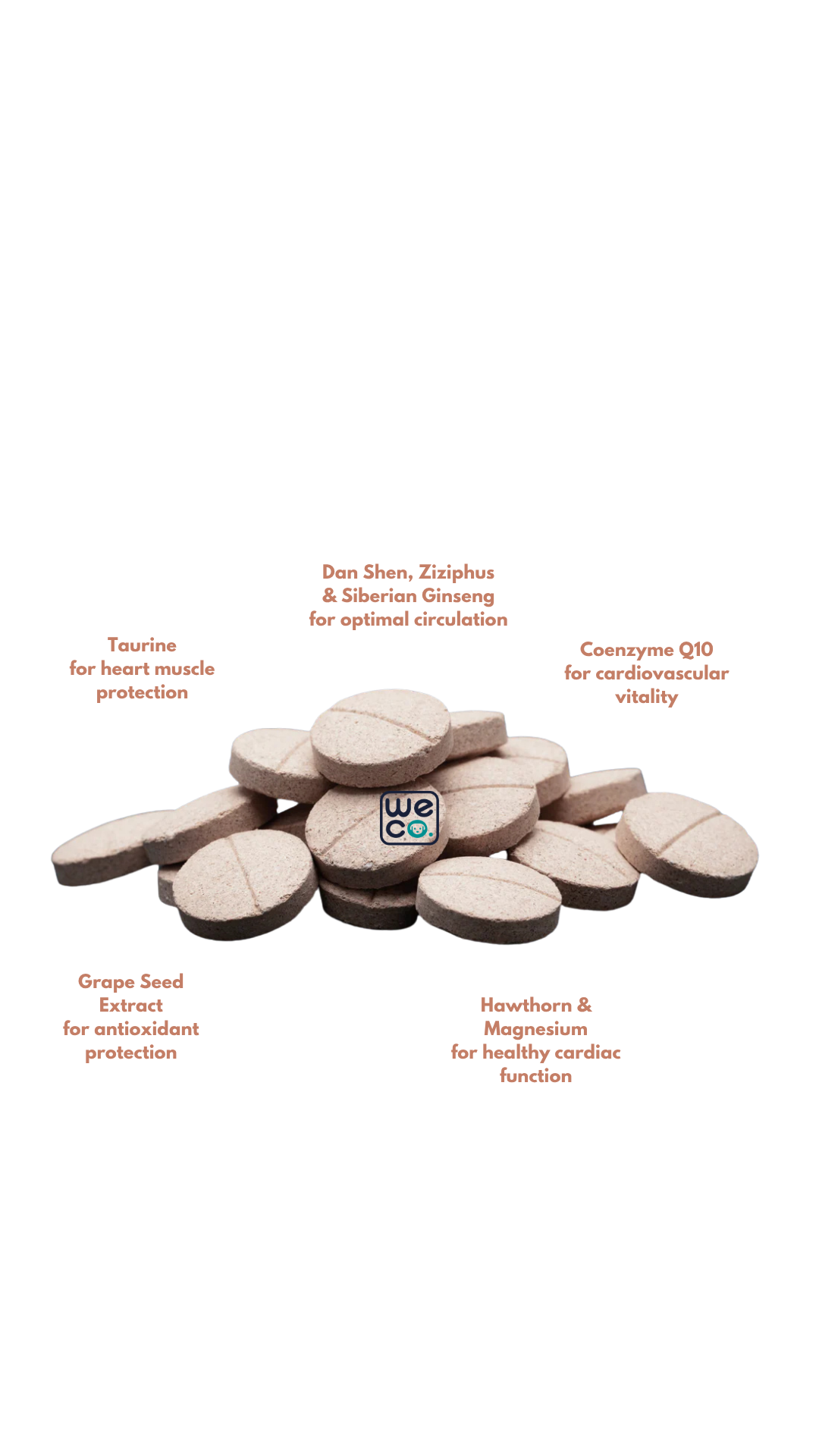 قرص Cardiovascular NaturVet قوطي 90 عددي