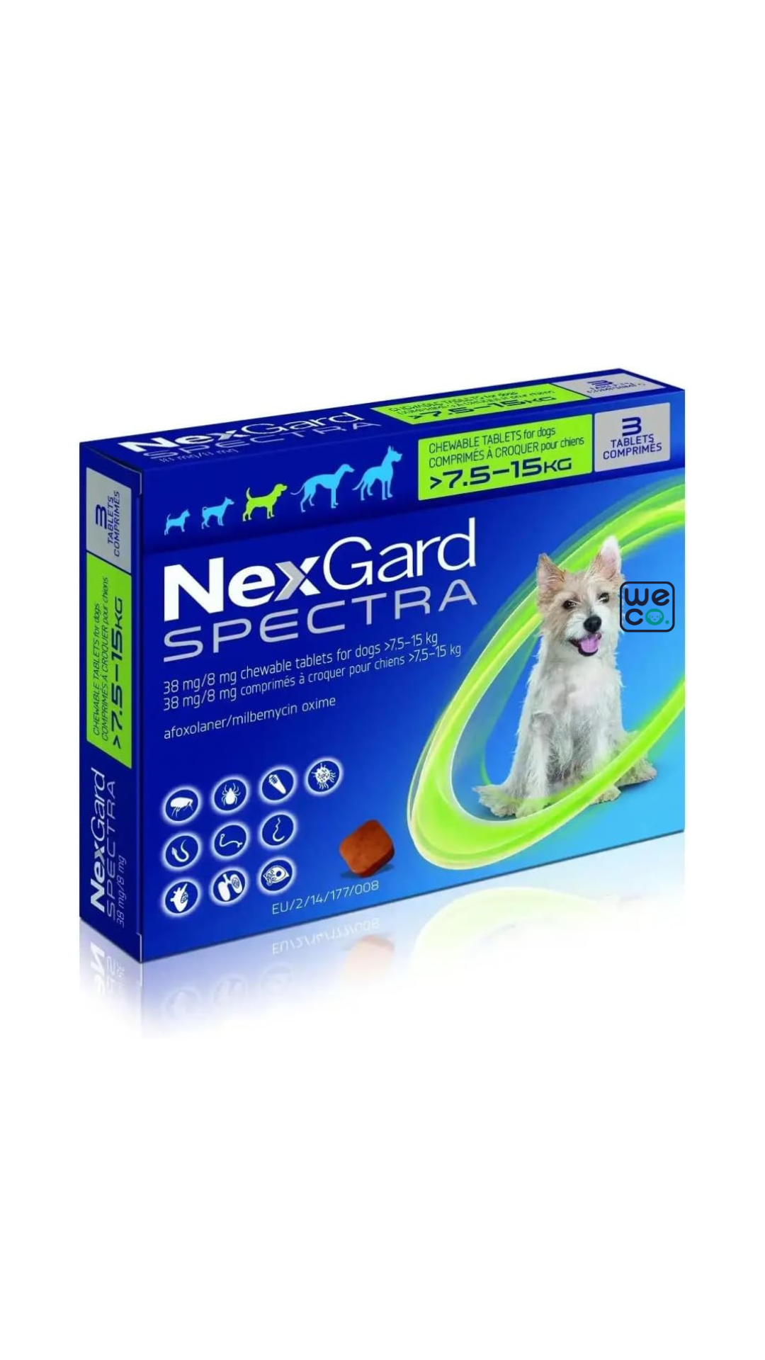قرص NexGard Spectra هر عدد
