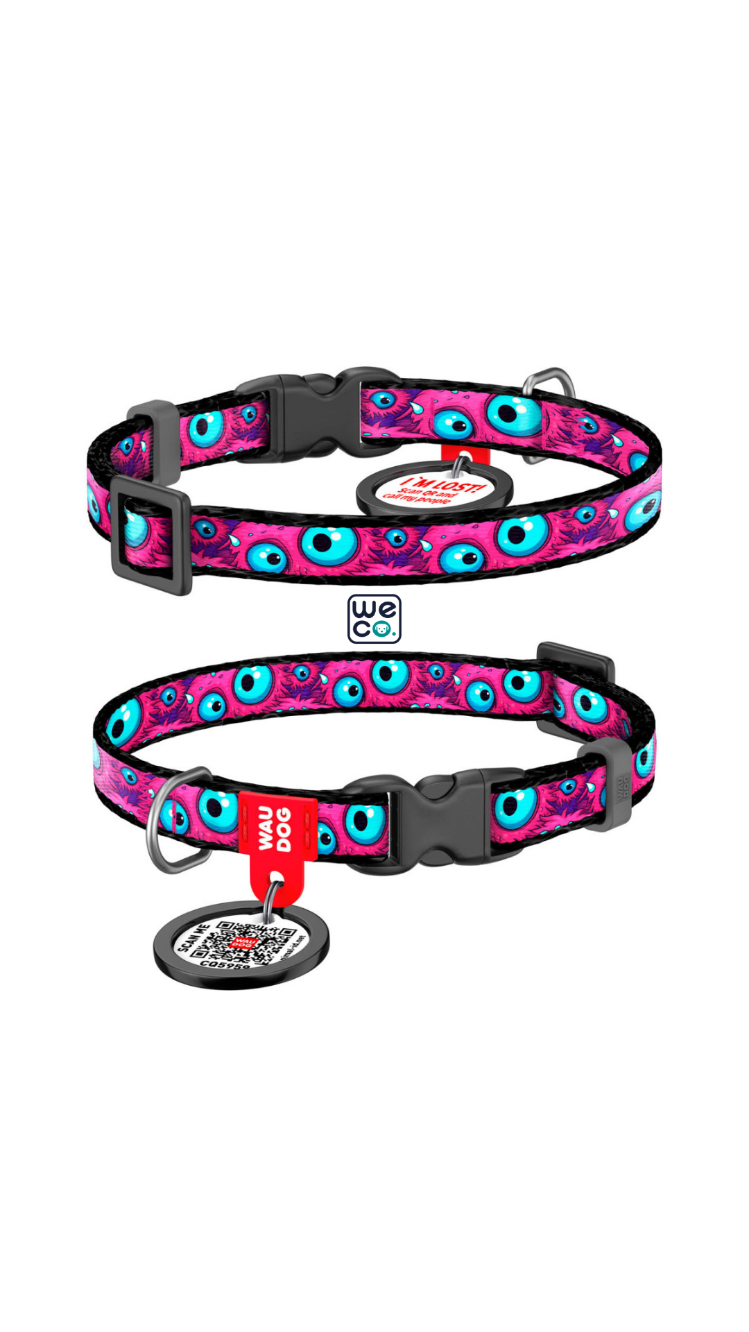 گردني Waudog مدل Nylon