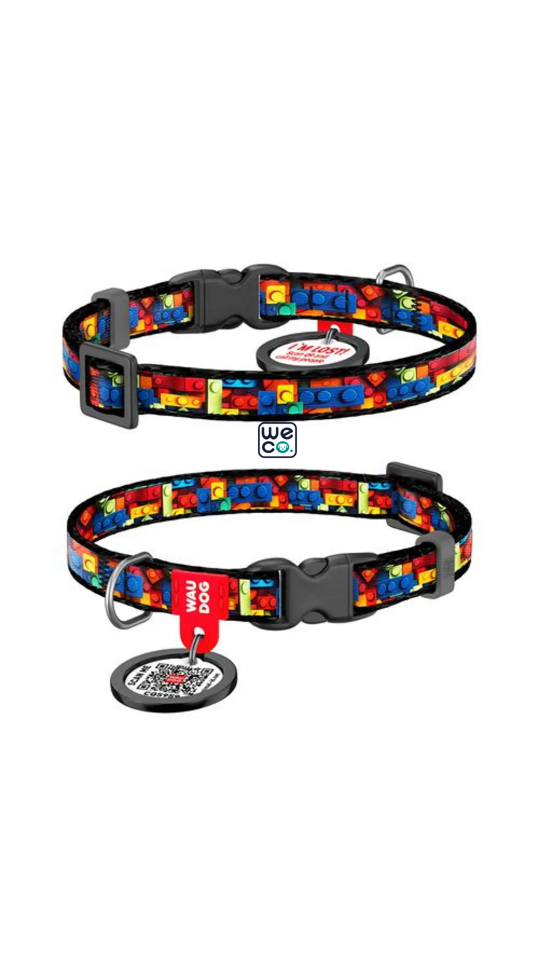 قلاده گردنی Waudog مدل Nylon