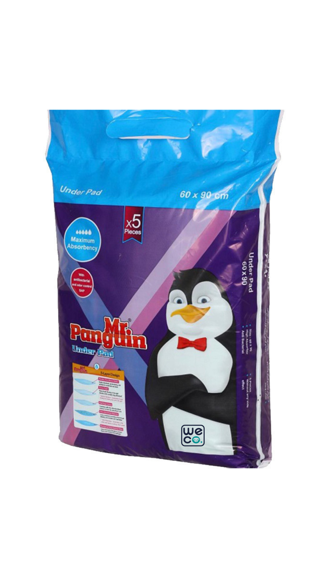 پد 5 عددي Mr.panguin
