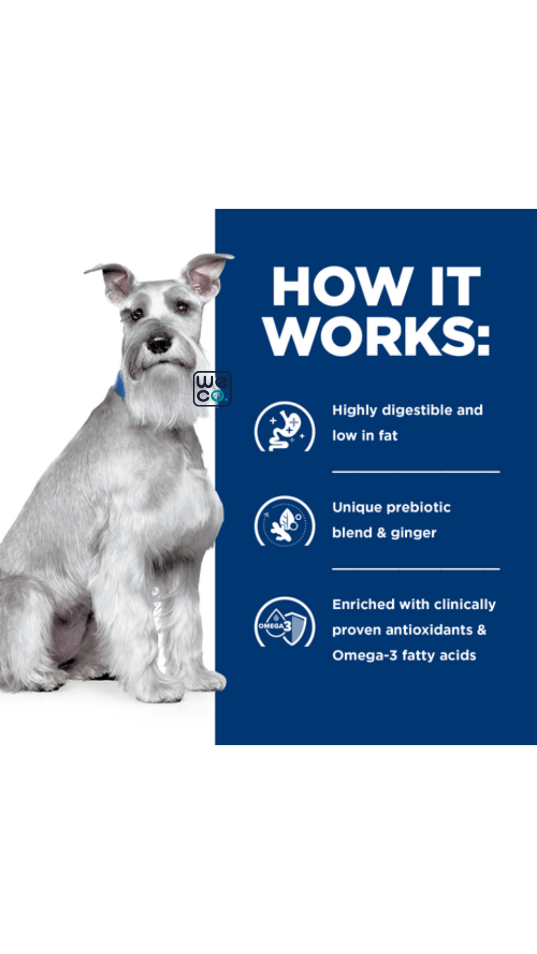 غذای خشک سگ هیلز Hill's Digestive Care l/d Low fat