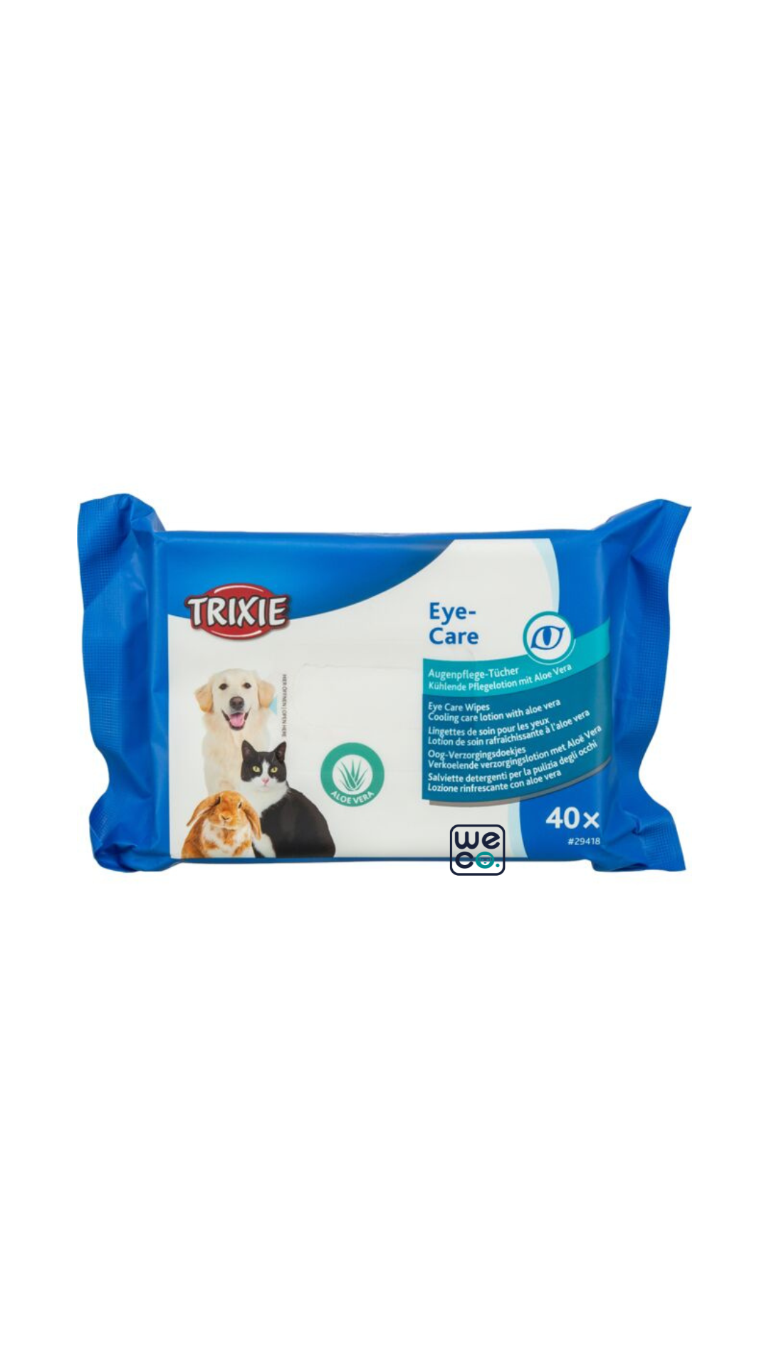 پد 40 عددي مراقبت از چشم تريکسي 29418 Trixie