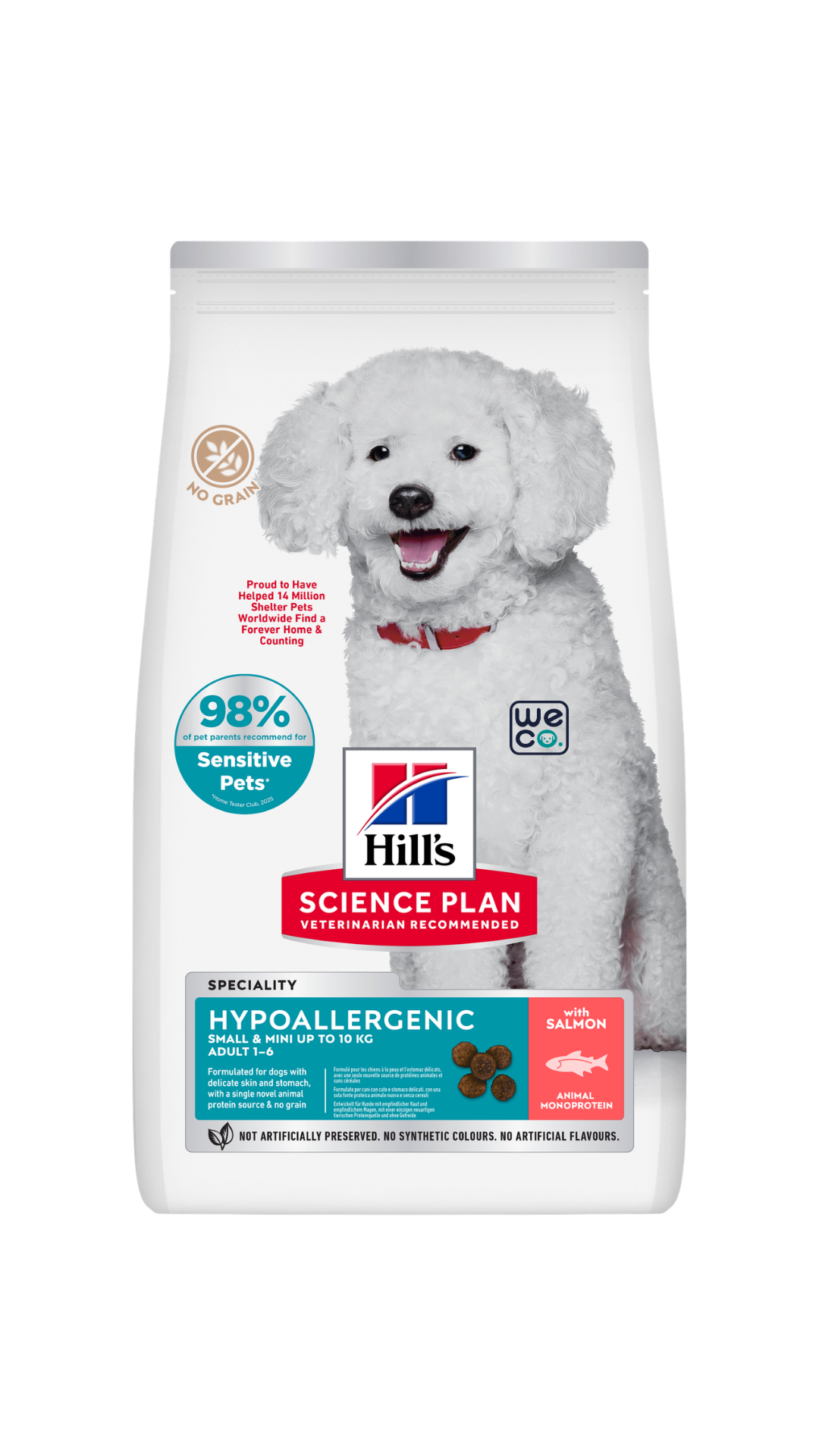 غذای خشک هیلز سگ Hill's Small and Mini Hypoallergenic Salmon