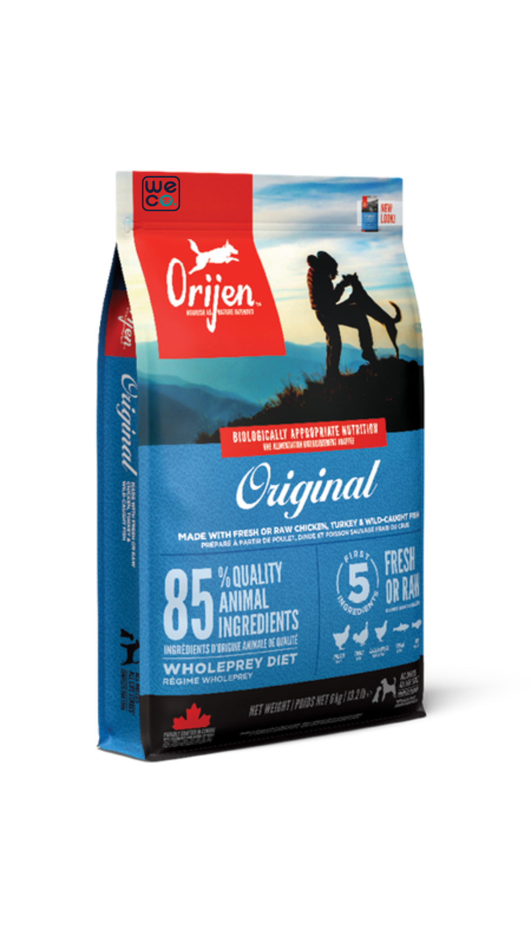 غذاي خشک 11.5 کيلويي Orijen مدل Original All Life stage