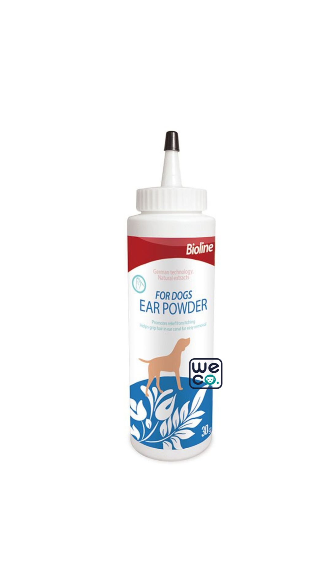 پودر جاذب رطوبت گوش سگ بايولاين 2189 Bioline