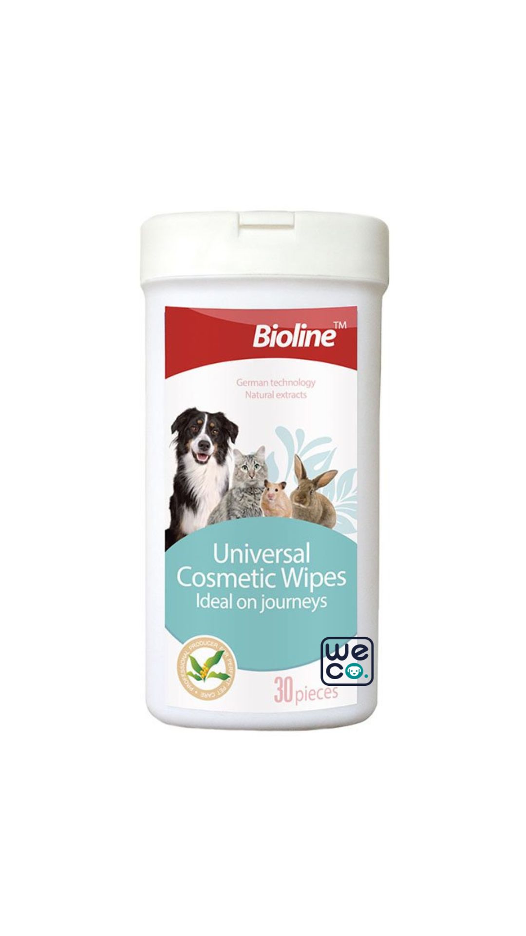 دستمال مرطوب بایولاین 30 عددی Bioline