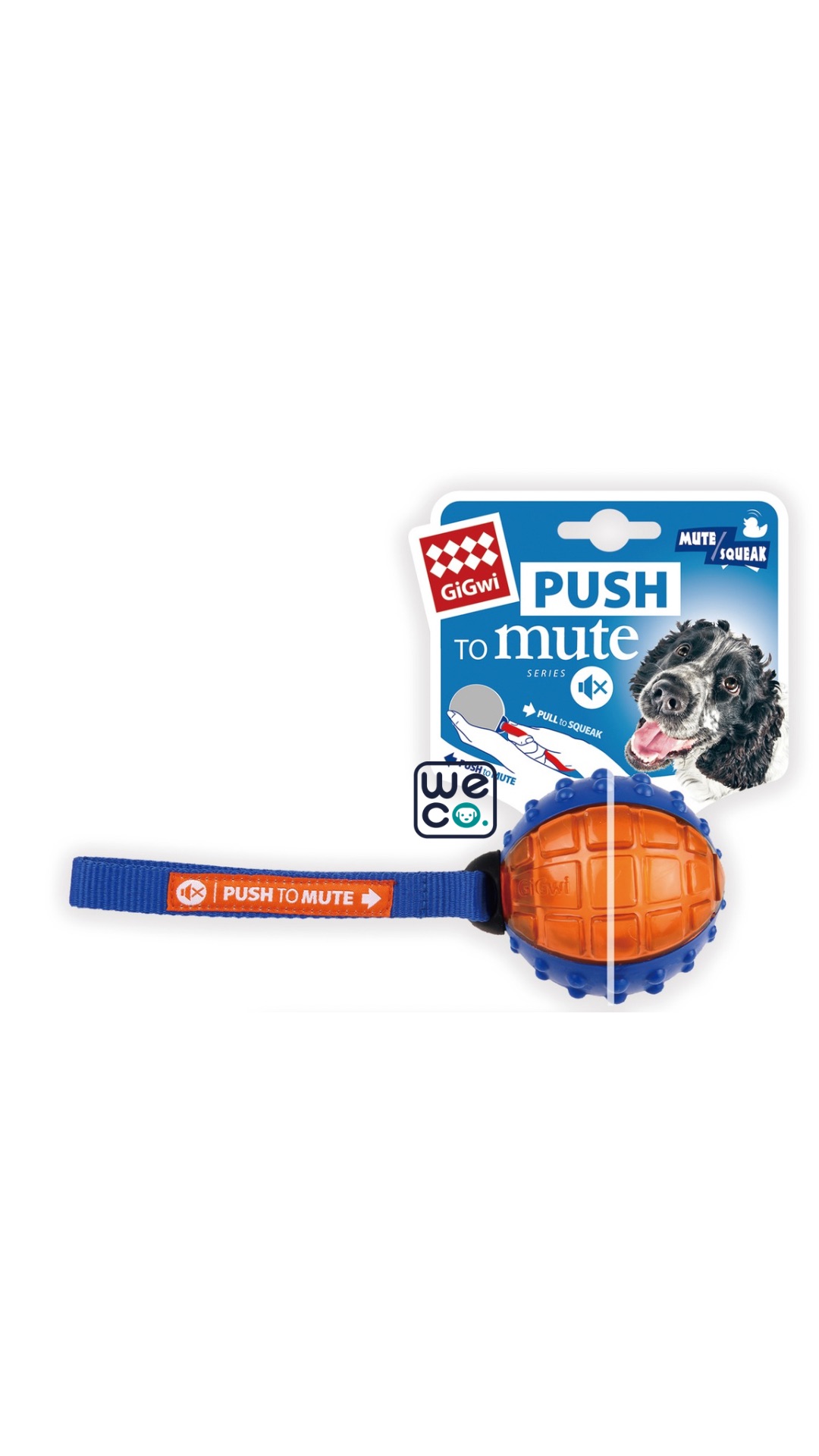 Gigwi Regular Ball- Push to Mute