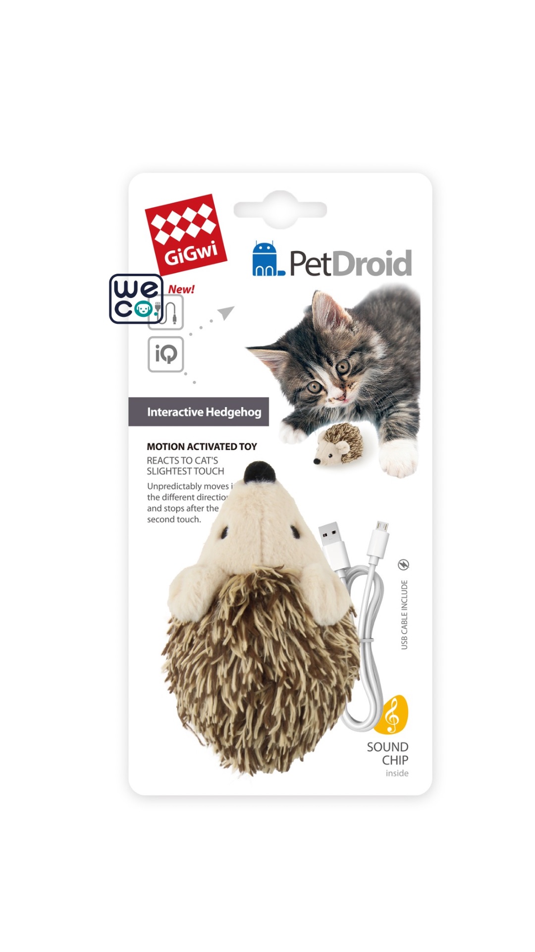 اسباب‌بازي Gigwi Interactive Hedgehog