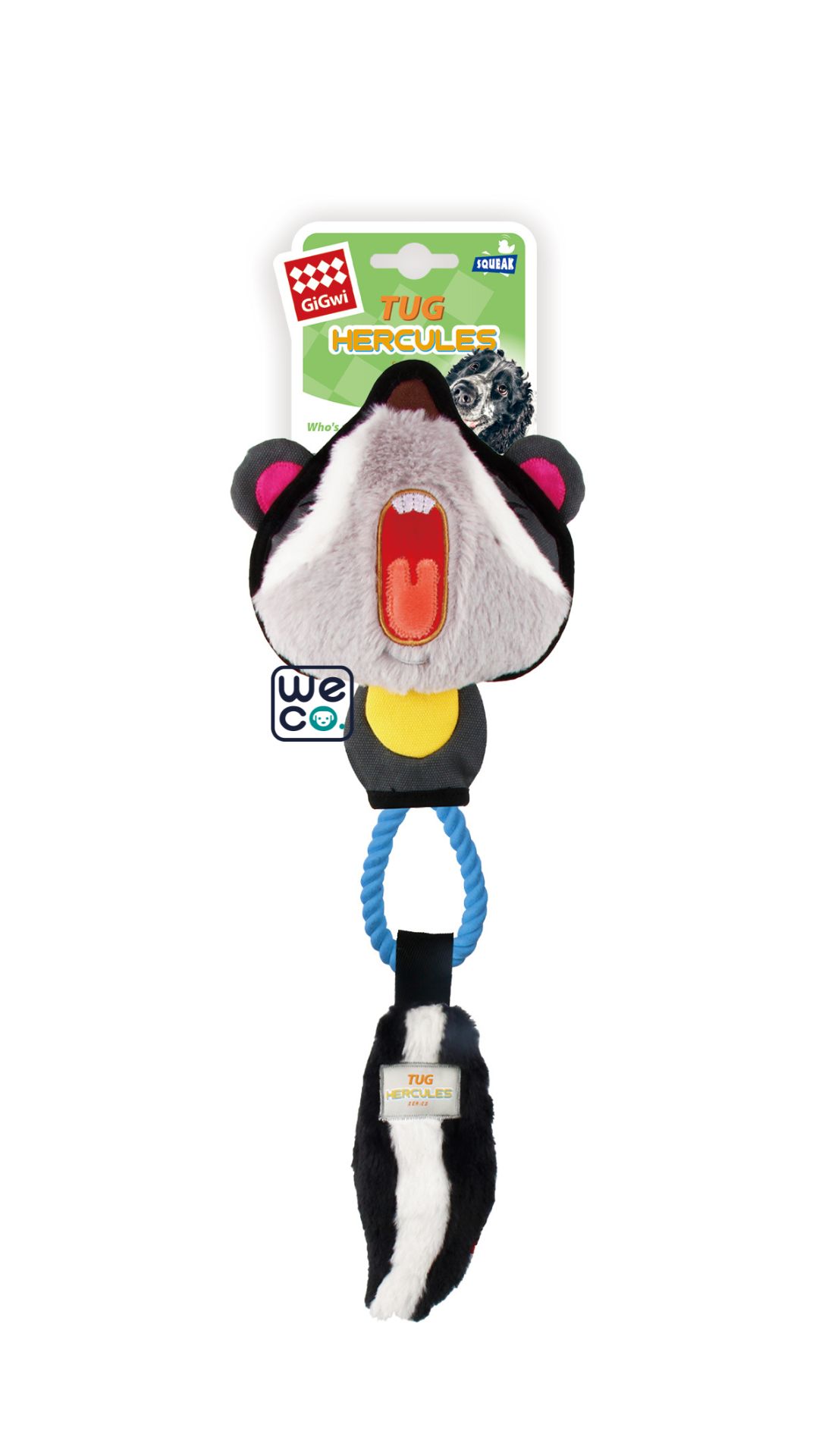 Gigwi Raccoon Cotton Rope