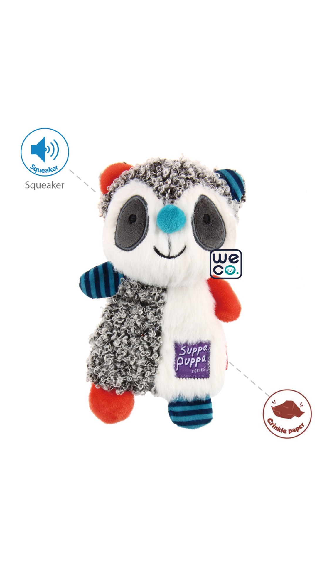 Gigwi Suppa Puppa racoon