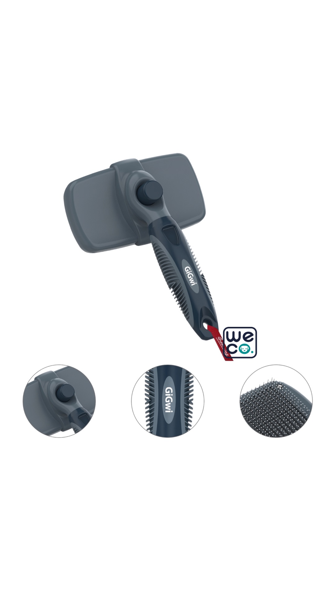 شانه Self cleaning Gigwi