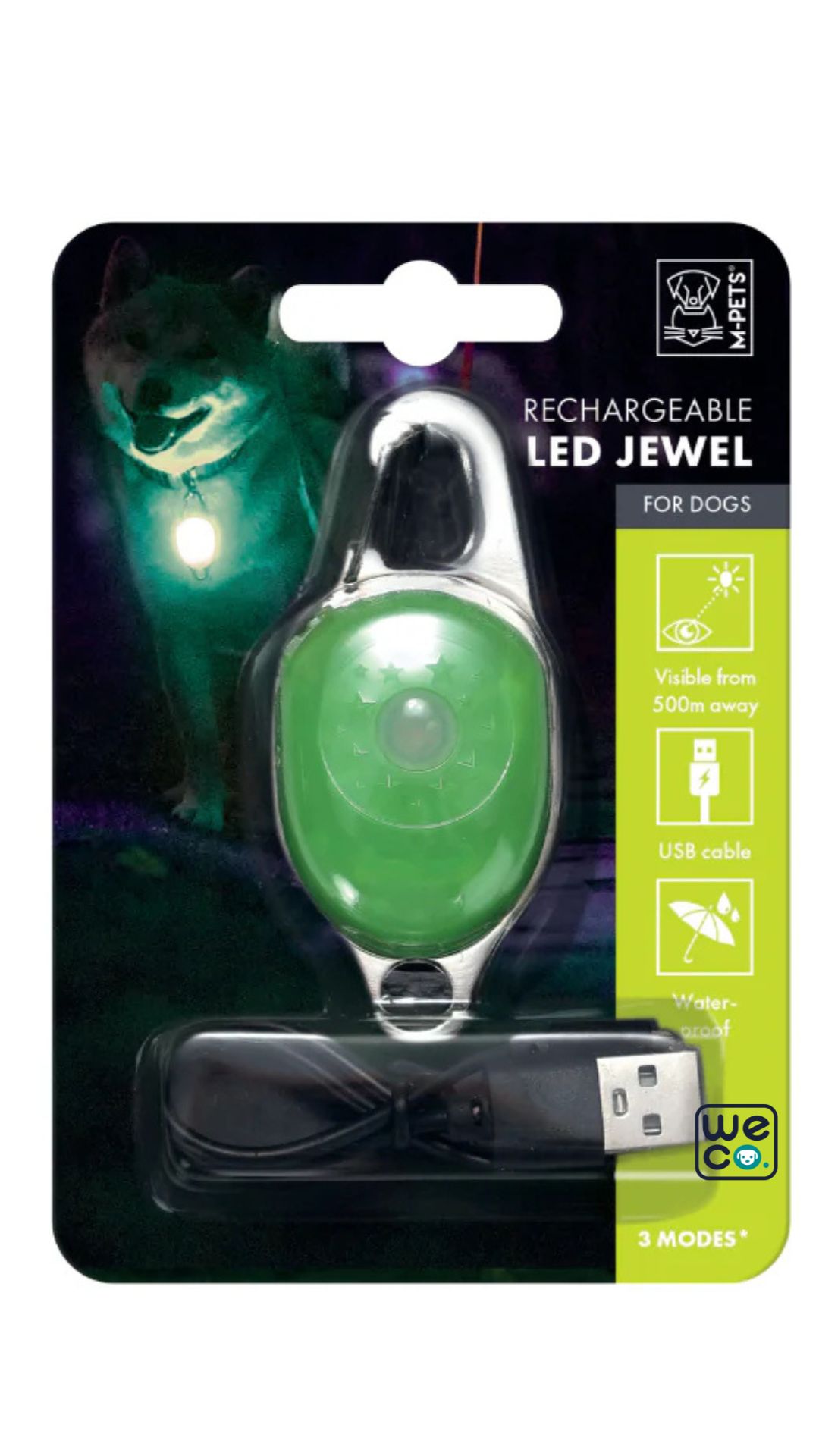 آويز چراغ‌دار قلاده M-Pets