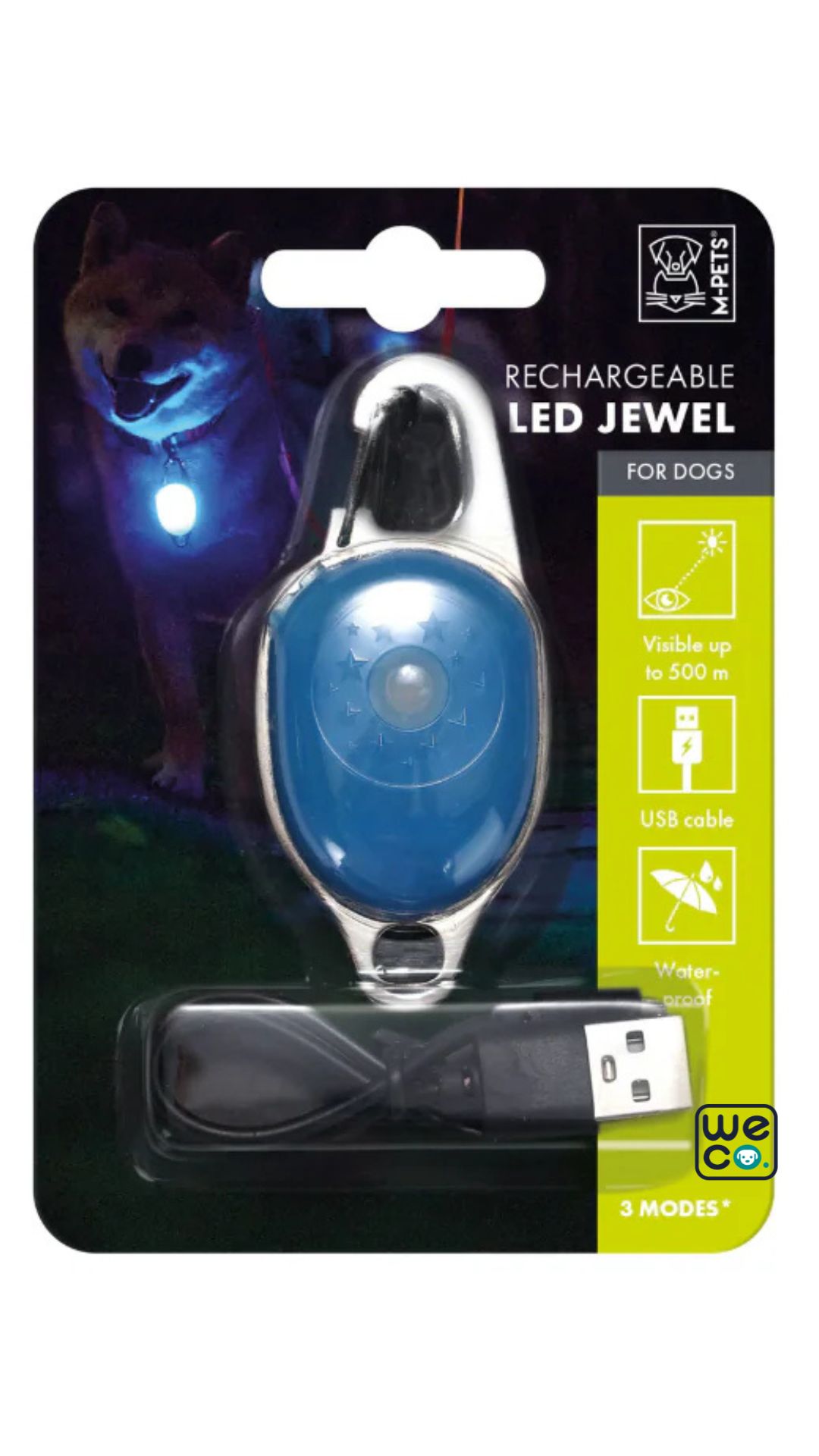 آويز چراغ‌دار قلاده M-Pets