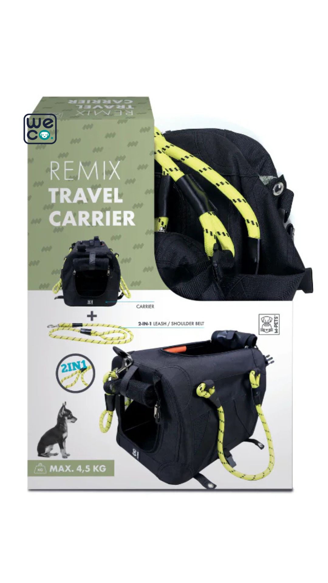 کيف حمل چند منظوره زرد  M-Pets