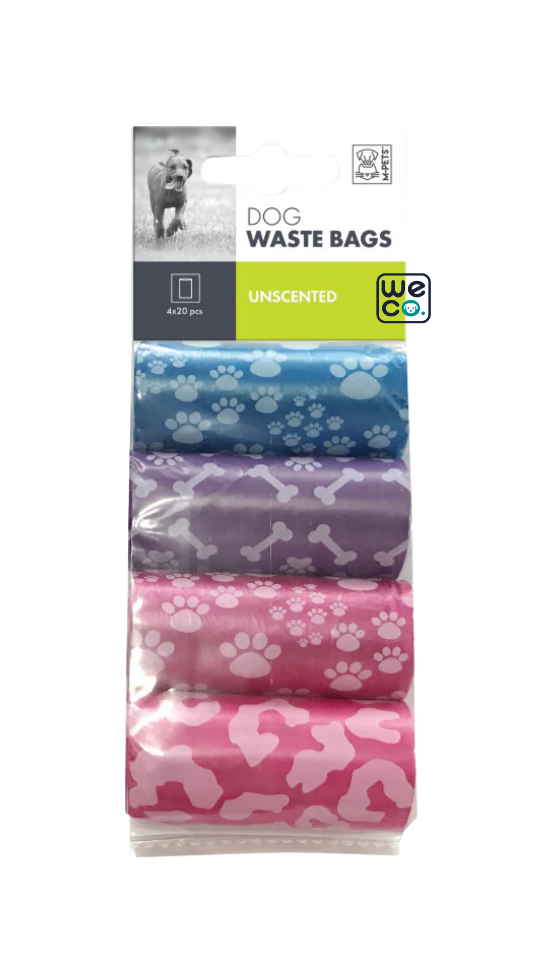 کيسه جمع‌آوري فضولات 4 عددي M-Pets