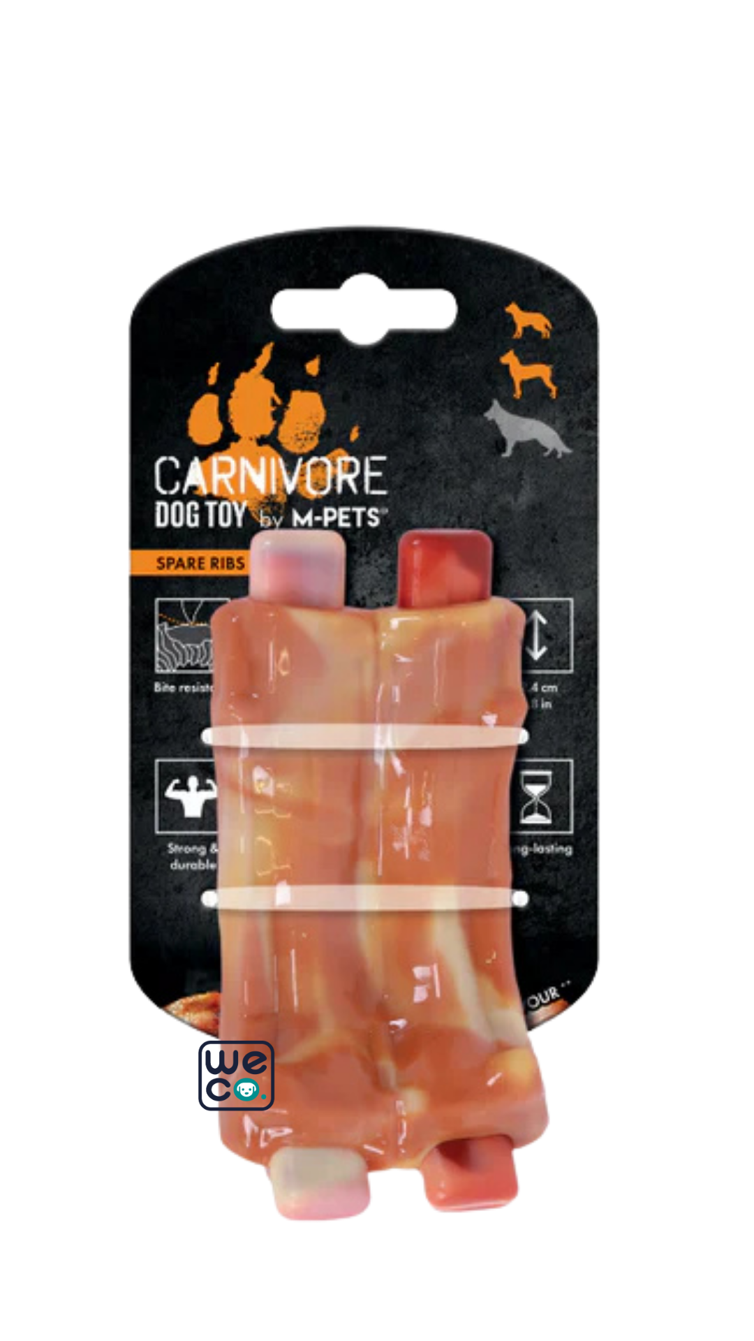 اسباب بازي دنده با طعم بيکنM-Pets Carnivor