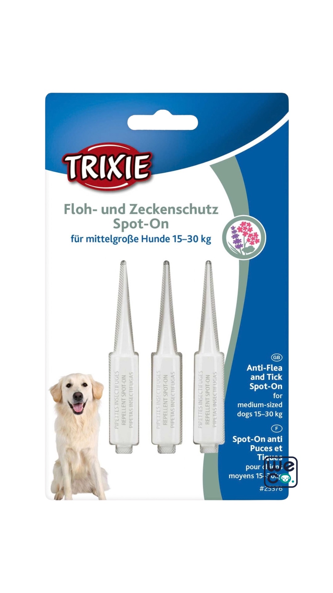 قطره ضد کک و کنه 30-15 kg تريکسی