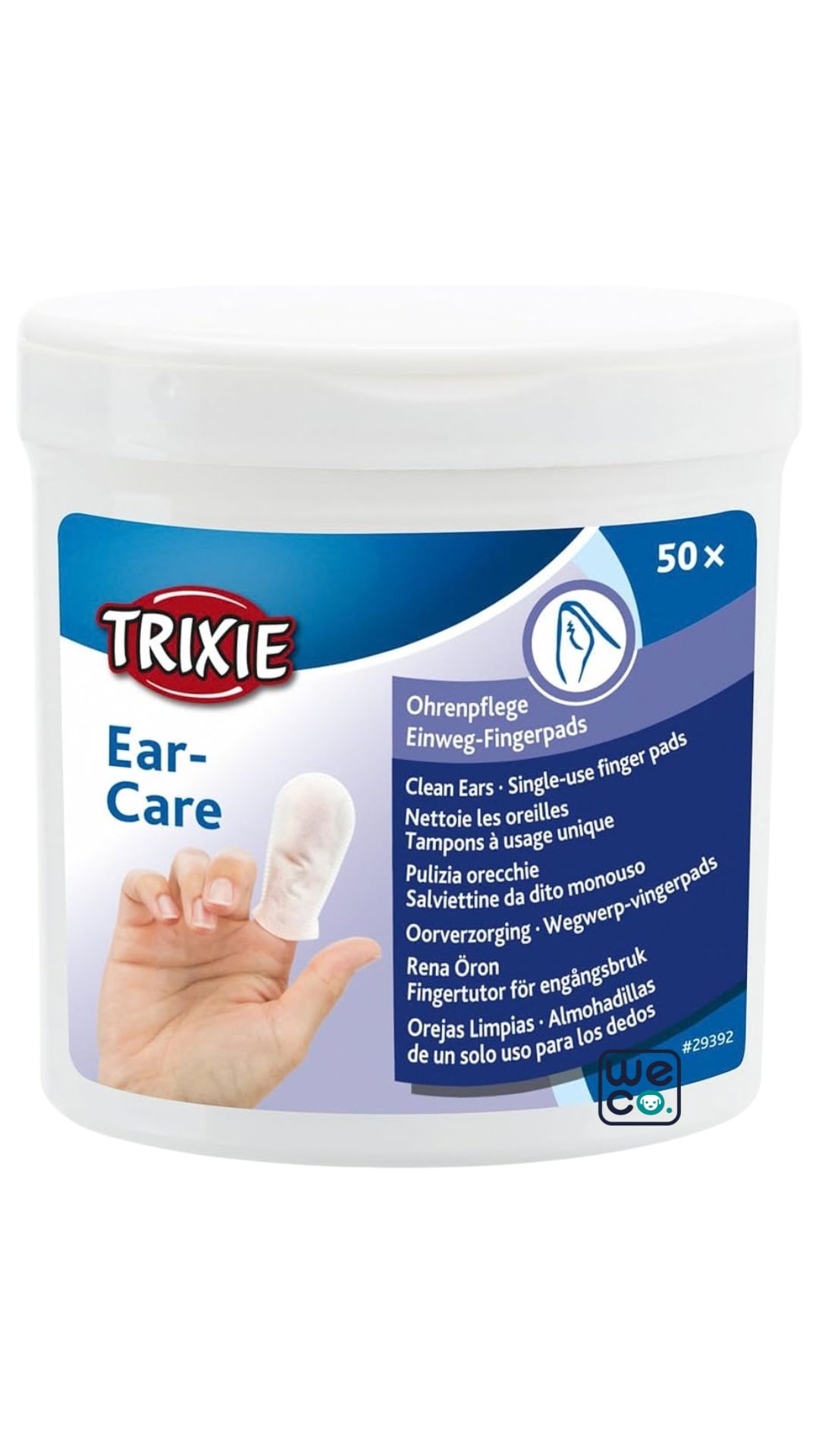 پد مراقبت از گوش تریکسی بسته ۵۰ عددی Trixie