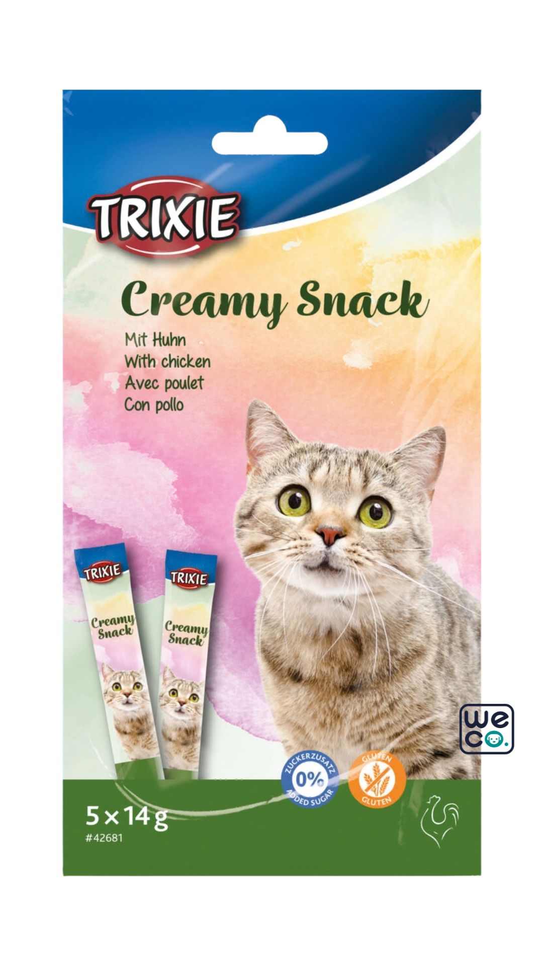 بستنی گربه تريکسی با طعم مرغ