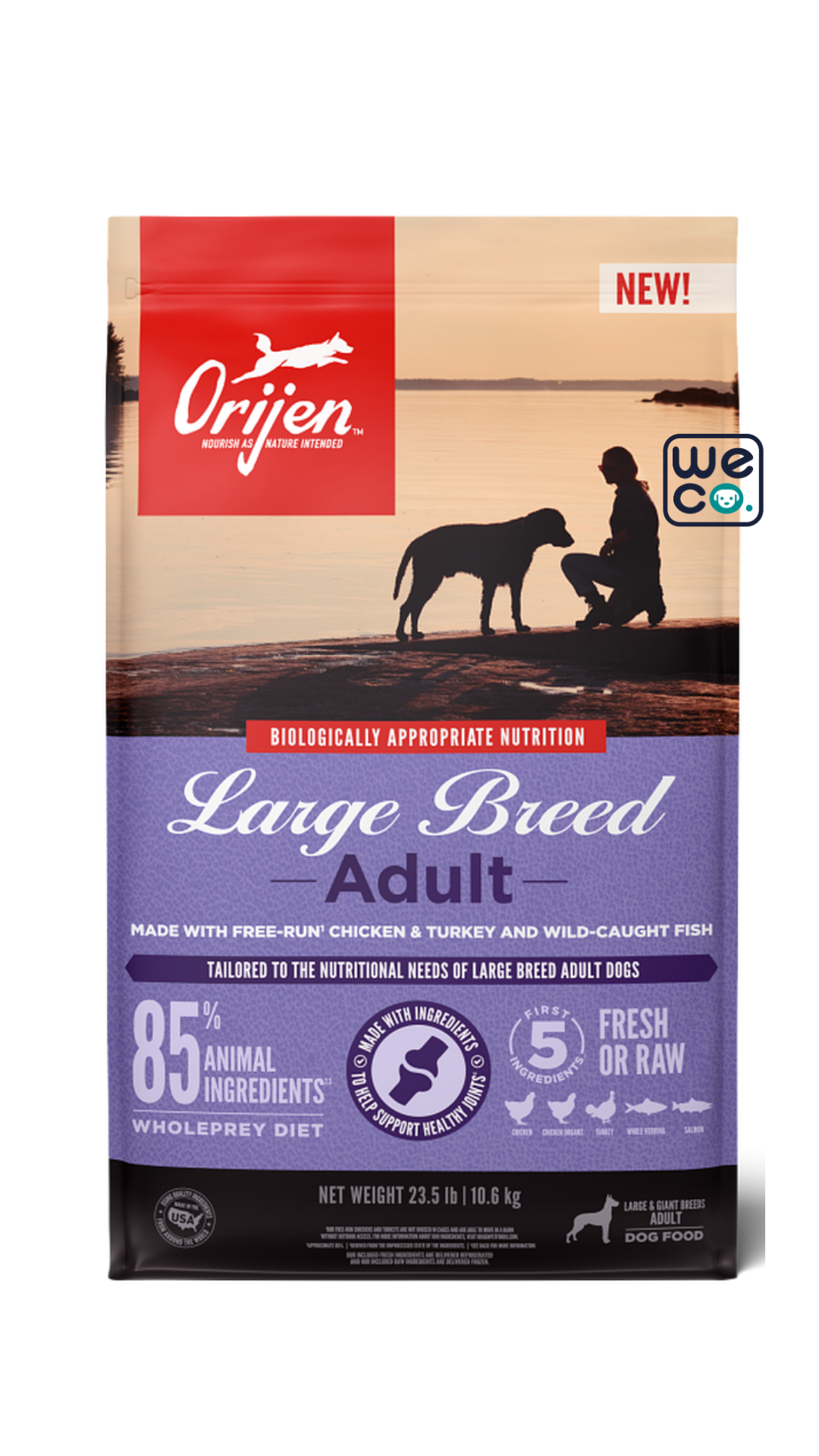غذای خشک Orijen مدل LargeBreed Adult