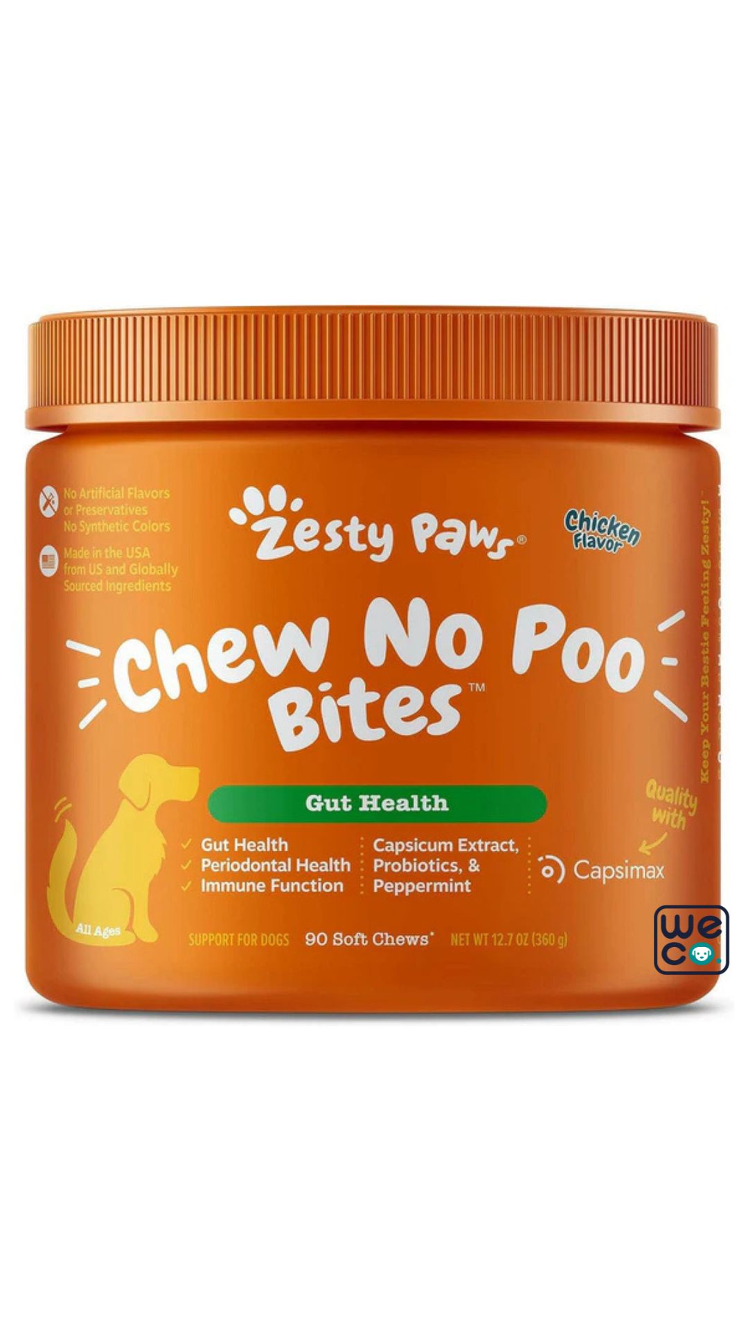 قرص ضد مدفوع‌خواری Zesty paw's