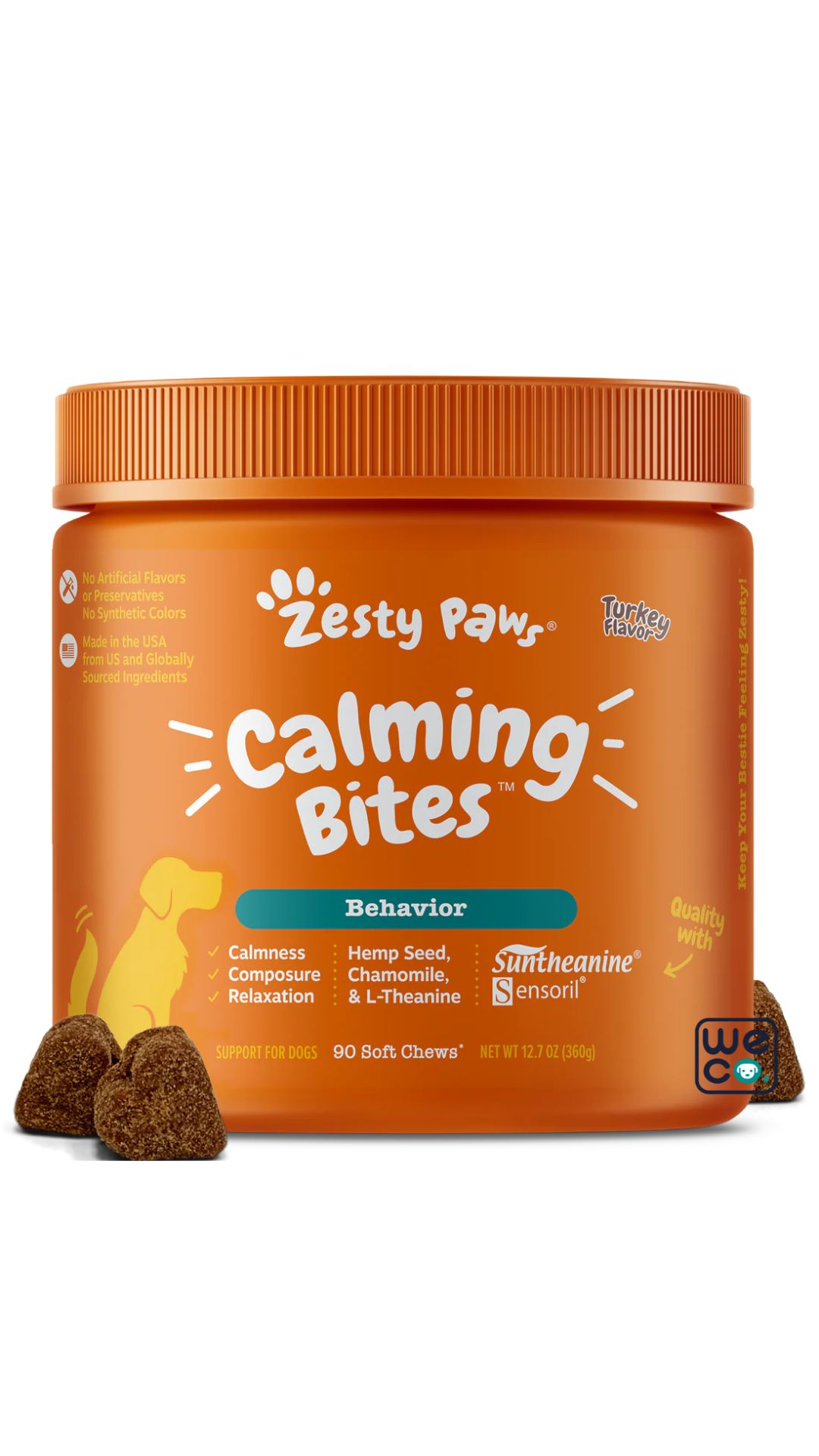 قرص Calming برند Zesty paw's