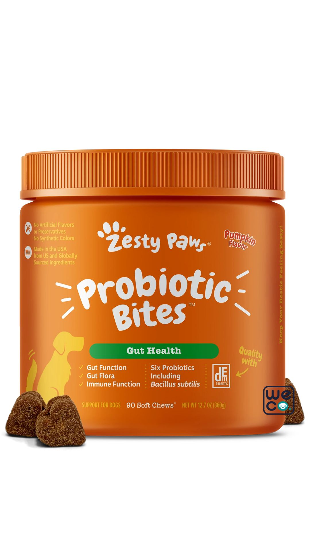 قرص پروبيوتيک برند Zesty paw's