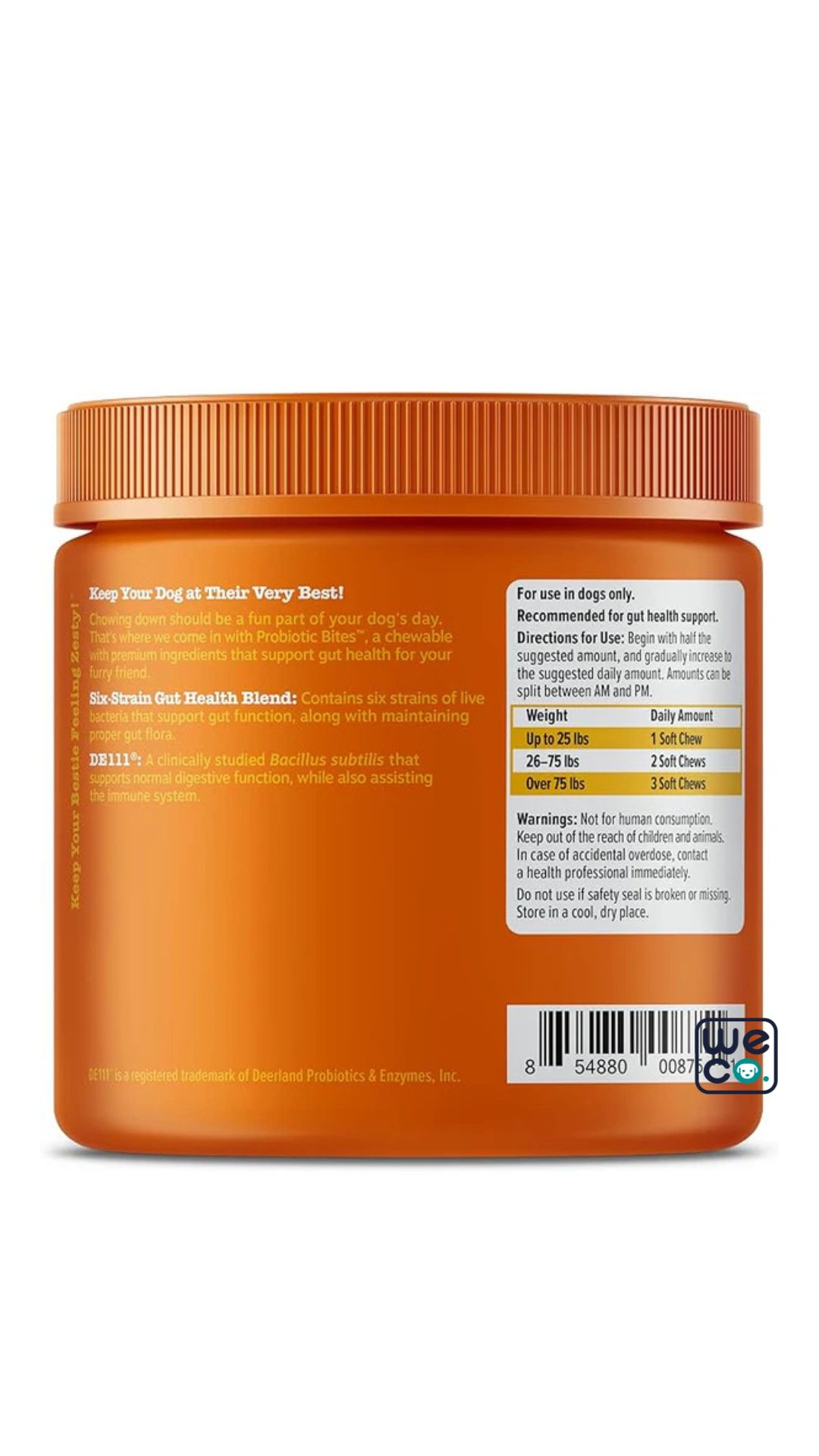 قرص پروبيوتيک برند Zesty paw's