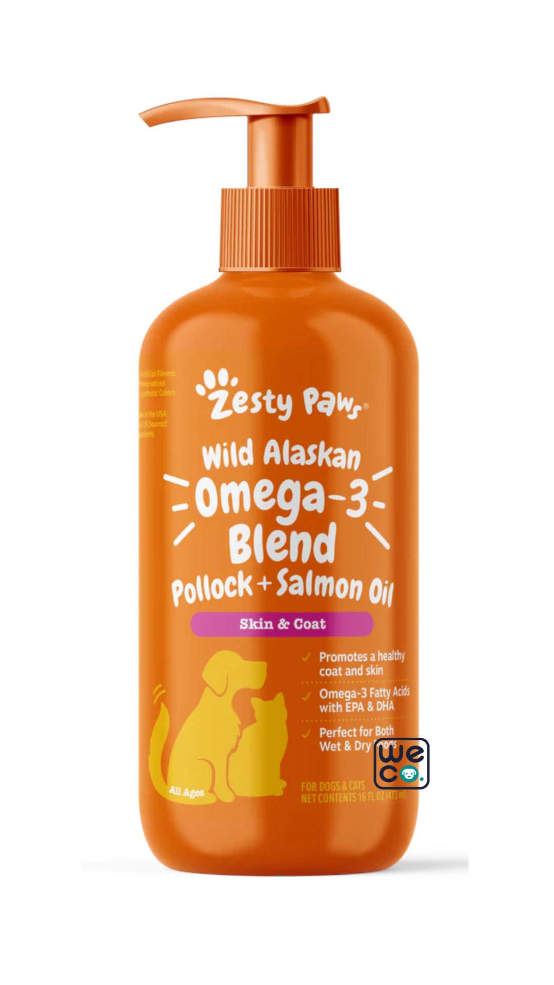 روغن سالمون Zesty paw's
