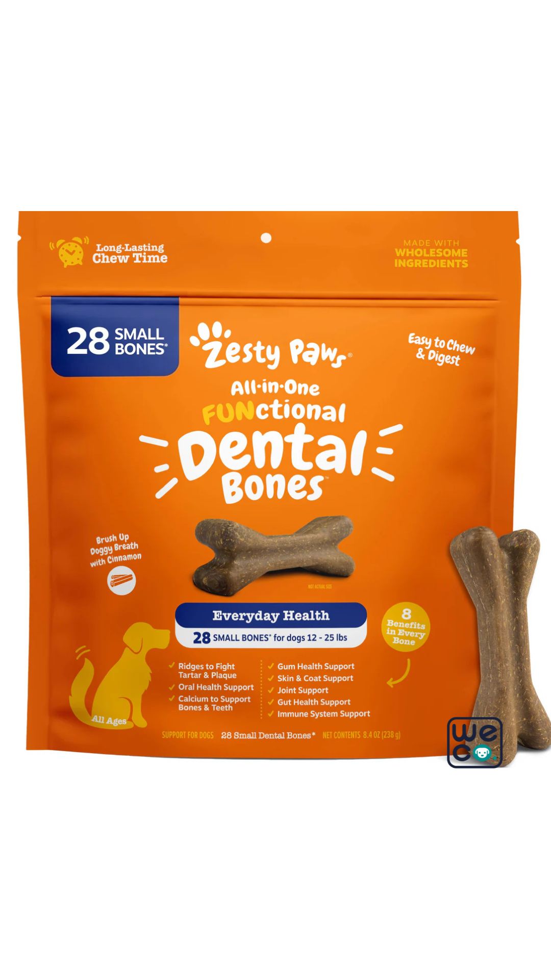 استخوان دنتال کوچک Zesty paw's